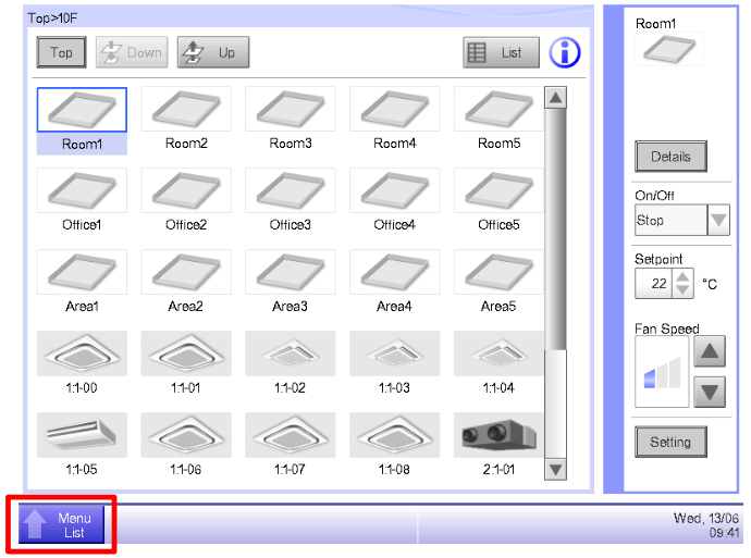 Daikin configuration 7