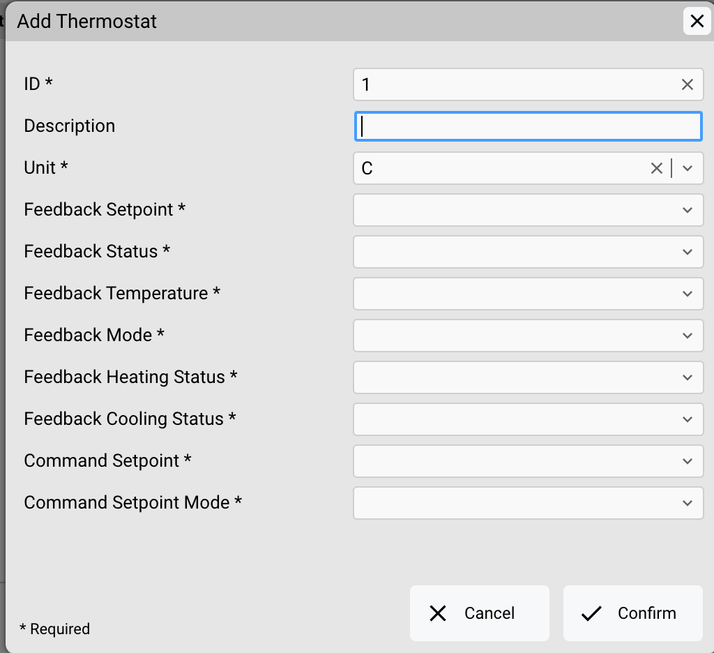 KNX Utility Thermostat